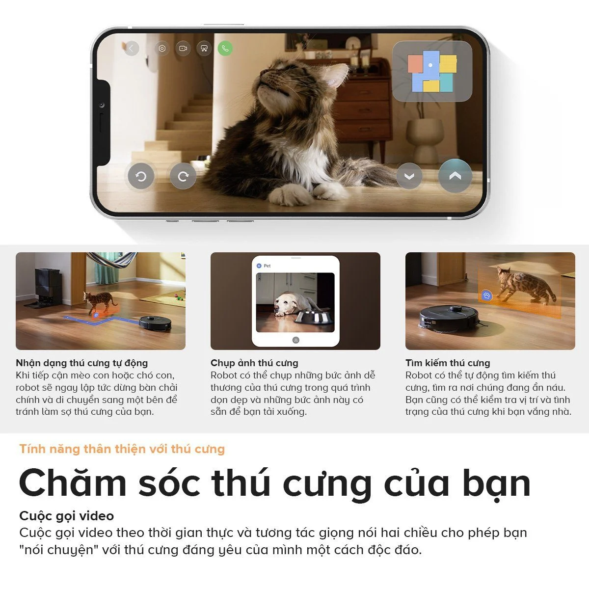 Robot hút bụi lau nhà thông minh Roborock Qrevo Master