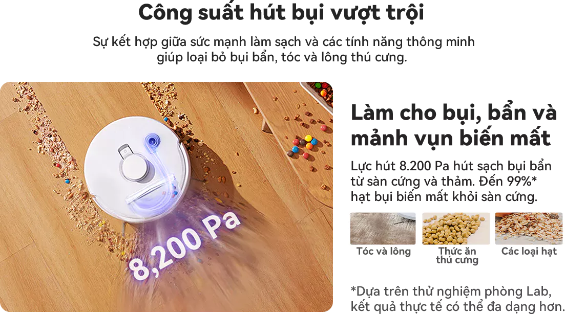 Robot hút bụi lau nhà Narwal Freo X Ultra công suất hút vượt trội