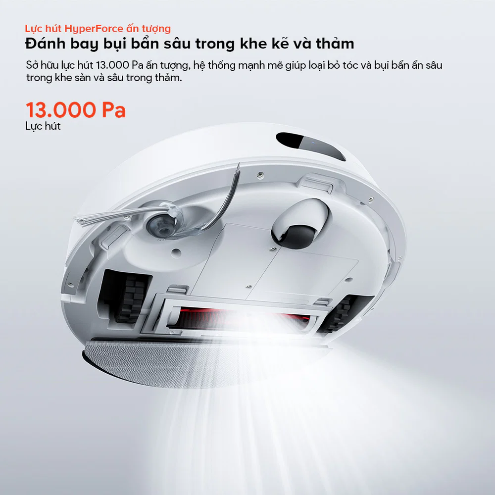 Roborock Q7 Pro Max lực hút mạnh mẽ