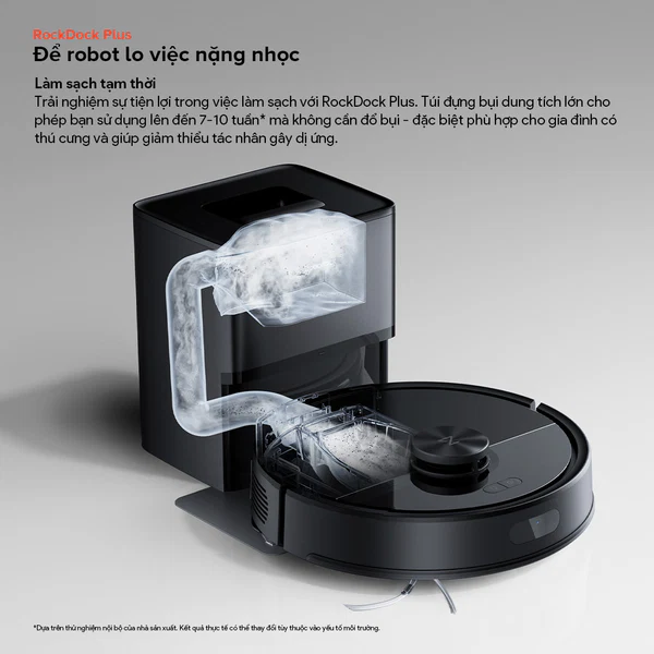 Roborock Q7 Pro Max Plus túi đựng rác lớn