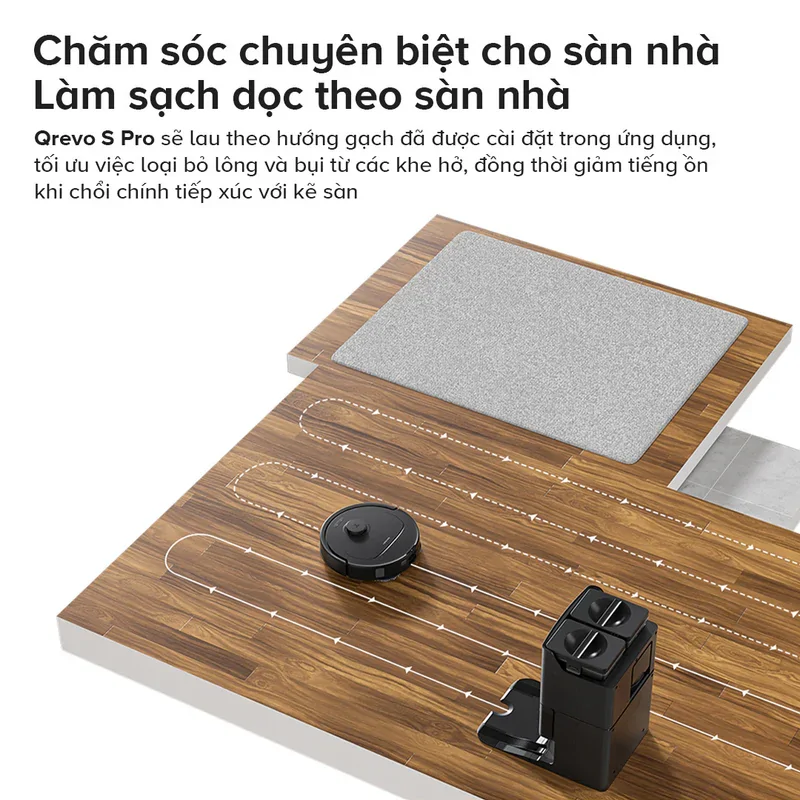 Roborock QRevo S Pro 2026 chăm sóc chuyên biệt