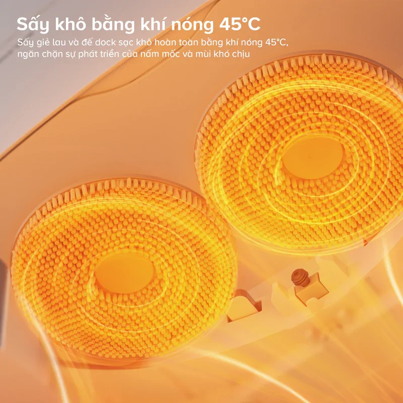 Roborock QRevo S Pro 2026 sấy khô khí nóng